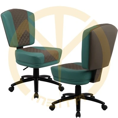 Silla de reproductor de cuero personalizada de casino