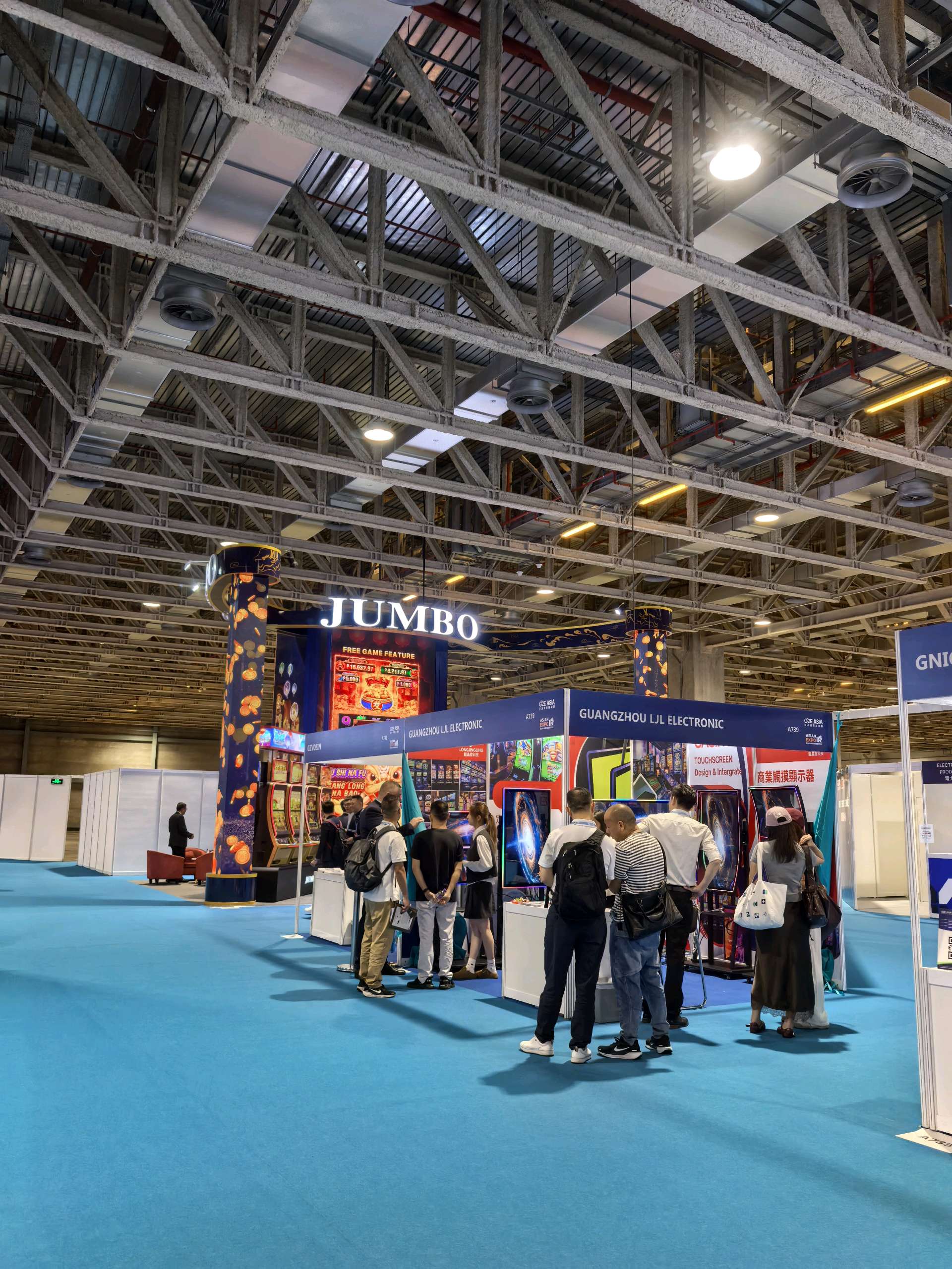 Día 1 en G2E Asia Macao