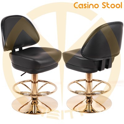 Silla de casino del club de póquer